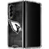 NFL Arizona Cardinals Black & White Galaxy Z Fold4 5G Clear Case